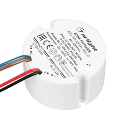 Фото #1 товара Блок питания ARJ-SP-40500-PFC-R (20W, 27-40V, 500mA) (Arlight, IP44 Пластик, 5 лет)