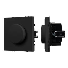 Фото #1 товара Механизм светорегулятора SWT-NOBE-DLR-SFPL-BK (250V, 300W) (Arlight, Черный оникс)