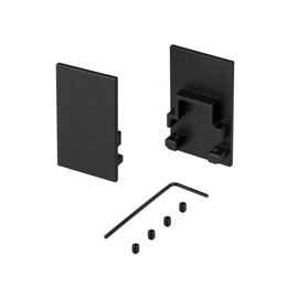 Фото #1 товара Заглушка SL-COMFORT-2542 BLACK глухая (Arlight, Металл)