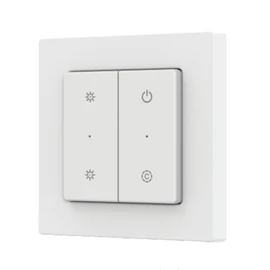 Фото #1 товара INTELLIGENT ARLIGHT Кнопочная панель SMART-RF-801-22-MULTI белая, квадрат. (3V, пластик, 2.4G) (IARL, IP20 Пластик, 5 лет)
