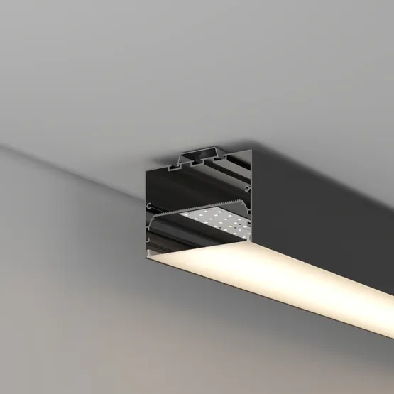 Фото #5 товара Профиль POWER-W100H70-2000 BLACK (Arlight, Алюминий)