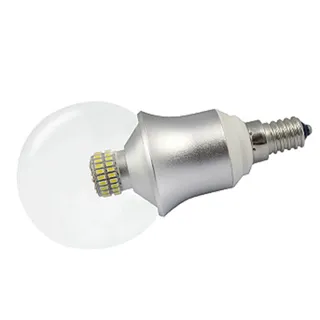 Фото товара Светодиодная лампа E14 CR-DP-G60 6W Warm White (Arlight, ШАР)