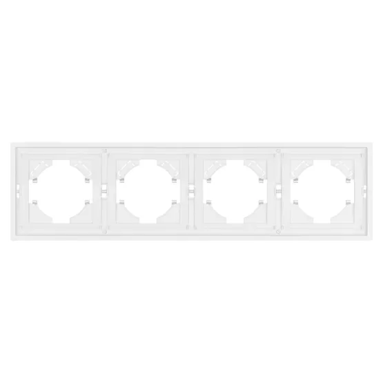 Фото #3 товара Рамка пластиковая FRM-TENDO-PL-4-WH (Arlight, -)