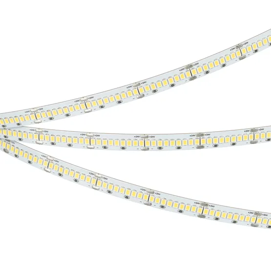 Фото товара Светодиодная лента ULTRA-A288-10mm 24V Warm2700 (17 W/m, IP20, 5m) (Arlight, высок.эфф.200 лм/Вт)