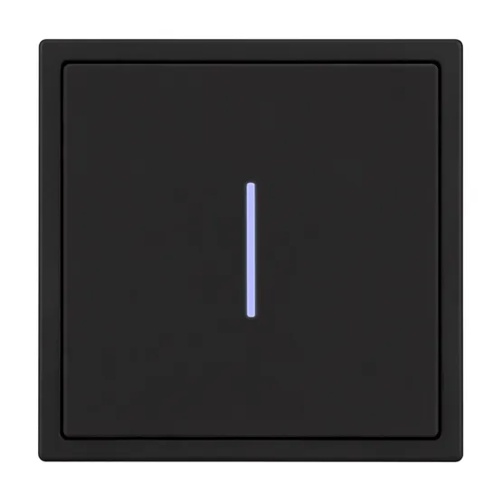 Фото #3 товара Механизм выключателя одноклавишный непроходной LED SWT-NOBE-MK01-SFPL-L-BK (230V, 10A) (Arlight, Черный оникс)