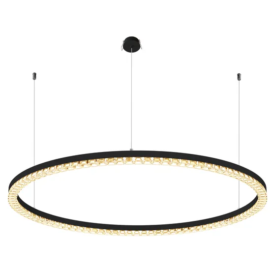 Фото #2 товара Светильник SP-DIAMOND-R1050-60W Warm3000 (BK, 45 deg, 230V, TRIAC) (Arlight, IP20 Металл, 5 лет)