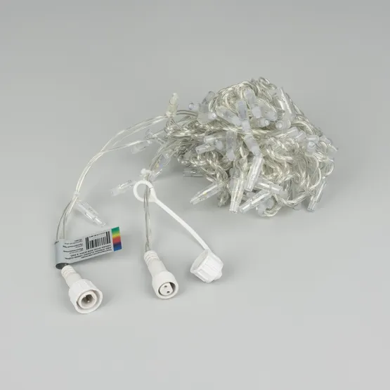 Фото #3 товара Светодиодная гирлянда ARD-STRING-CLASSIC-10000-CLEAR-95LED-LIVE RGBW-DMX (24V, 10W) (Ardecoled, IP65, 1 год)