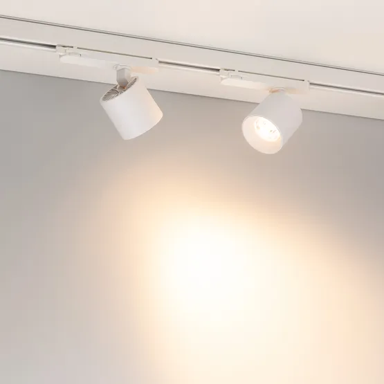 Фото #2 товара Светильник LGD-DYKE-4TR-R75-16W Warm3000 (WH, 38 deg, 230V, DALI) (Arlight, IP20 Металл, 5 лет)