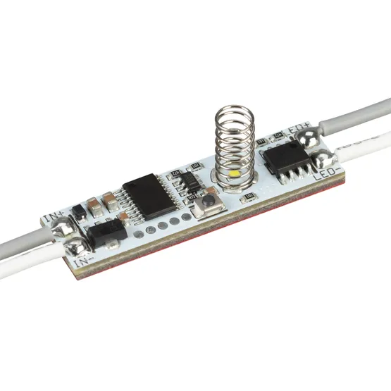 Фото товара Микродиммер SR-IRIS-SN-DIM (12-24V, 1x5A, 38x10mm) (Arlight, Открытый)