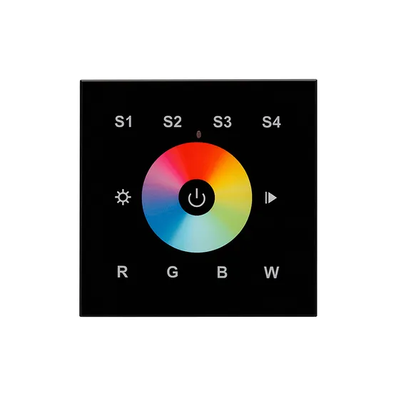 Фото #3 товара Панель Sens SR-2820B-AC-RF-IN Black (220V,RGBW,1 зона) (Arlight, IP20 Пластик, 3 года)