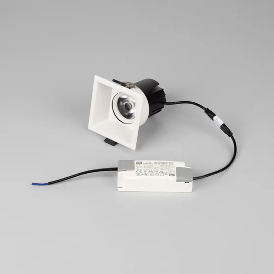 Фото #5 товара Светильник MS-FLOW-BUILT-S85x85-12W Day4000 (WH, 15 deg, 230V) (Arlight, IP20 Металл, 5 лет)