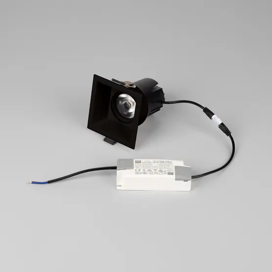 Фото #6 товара Светильник MS-FLOW-BUILT-S85x85-6W Warm3000 (BK, 55 deg, 230V) (Arlight, IP20 Металл, 5 лет)