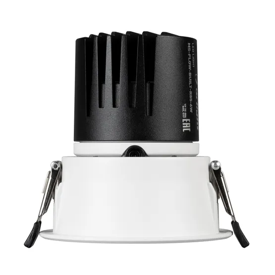 Фото #7 товара Светильник MS-FLOW-BUILT-R85-12W Day4000 (WH, 55 deg, 230V) (Arlight, IP20 Металл, 5 лет)