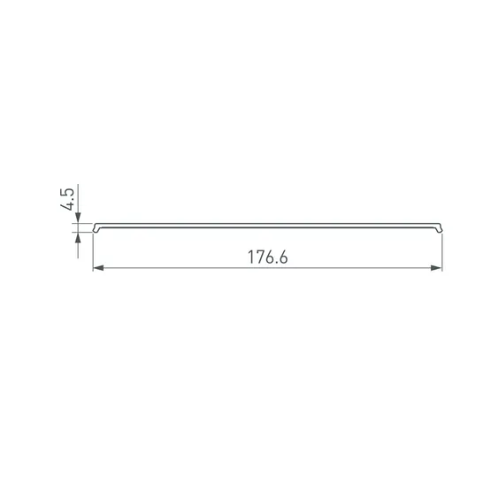 Фото #2 товара Экран ARH-POWER-W200-2000 OPAL (Arlight, Пластик)