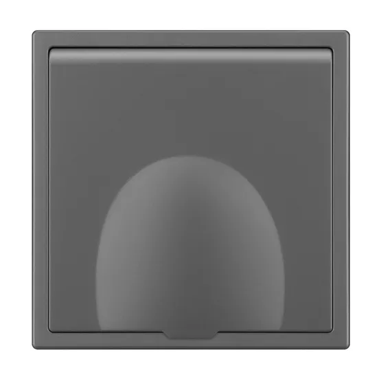 Фото #2 товара ARL NOBE Розетка зк со шторками и крышкой софт-тач серый базальт SCT-MCP-SFPL-GR (250V, 16A) (Arlight, -)