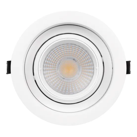 Фото #3 товара Светильник MS-VORTEX-BUILT-R135-30W Day4000 (WH-WH, 50 deg, 230V) (Arlight, IP20 Металл, 5 лет)