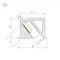 Минифото #3 товара Профиль SL-BEVEL-H10-F14-2000 ANOD BLACK (Arlight, Алюминий)