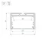 Минифото #3 товара Профиль с экраном SL-LINE-4932-2500 BLACK+OPAL (Arlight, Алюминий)
