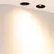 Минифото #5 товара Светильник безрамочный DL-ROTARA-R63-6W Warm3000 (Черный RAL9005, 50 deg, 230V) (Arlight, IP20 Металл, 5 лет)