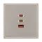 Минифото #3 товара Механизм розетки с быстрой USB зарядкой SCT-NOBE-MUACC-SFPL-FC-CA (65W, QC3) (Arlight, -)