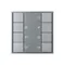 Минифото #4 товара INTELLIGENT ARLIGHT Кнопочная панель DALI-201-23-1G-4SC-DIM-DT6-IN Silver (BUS, Frame) (IARL, IP20 Металл, 3 года)