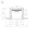 Минифото #3 товара Профиль SL-SLIM-H13M-F25-3000 ANOD (Arlight, Алюминий)
