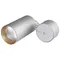 Минифото #1 товара Светильник подвесной SP-POLO-R85-2-15W Warm White 40deg (Silver, Gold Ring) (Arlight, Металл)